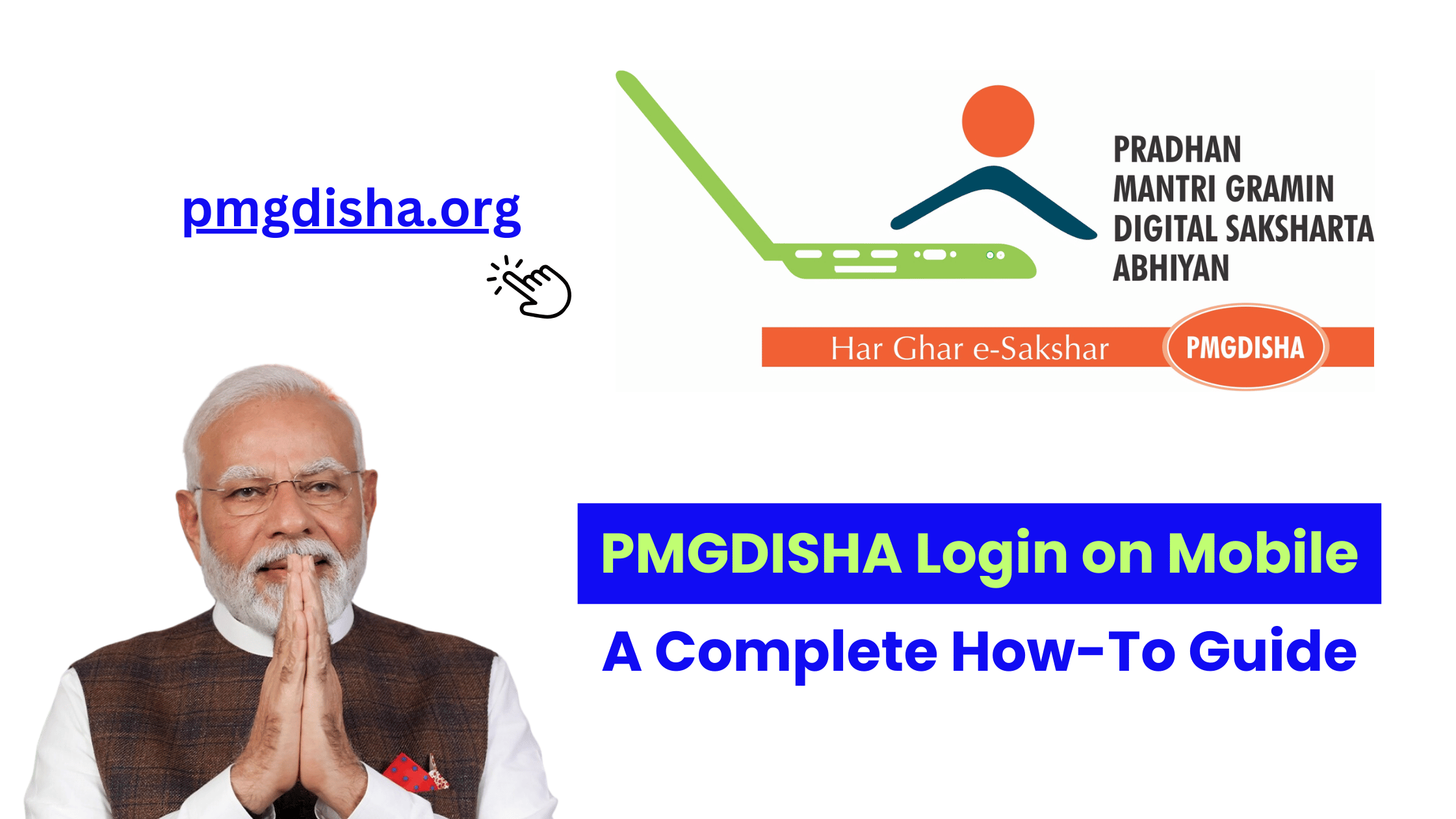 PMGDISHA Login on Mobile