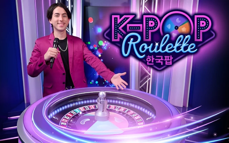 K-Pop Roulette is an exiting live casino game at 1Win.
