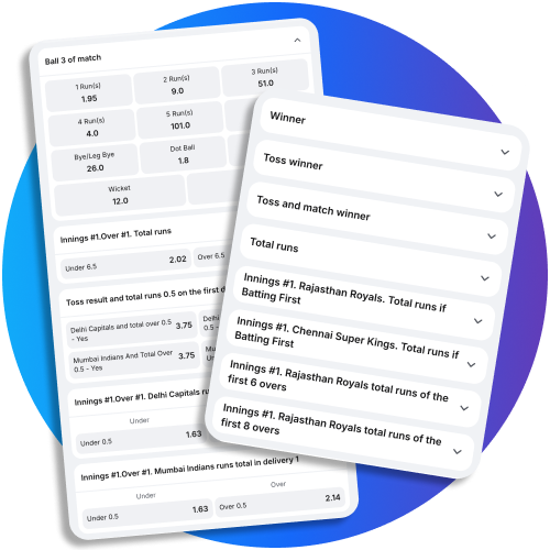 Start betting on 1win and take advantage of varied markets to enhance every IPL experience.