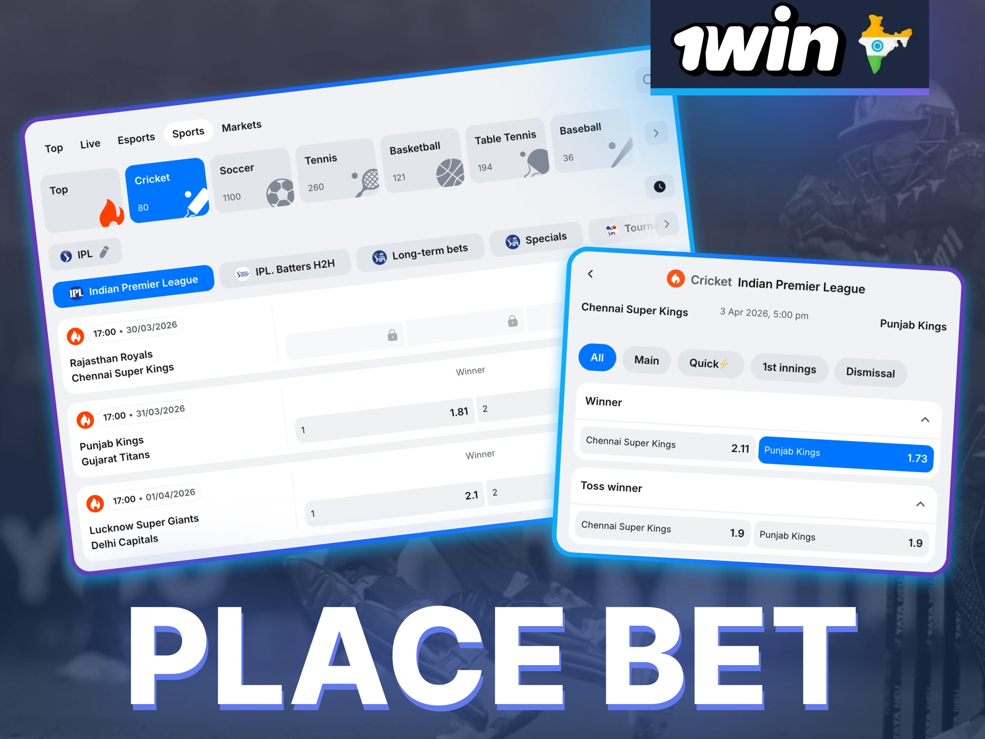 Begin your experience on 1win and enjoy fast betting with an easy setup from registration to wager.